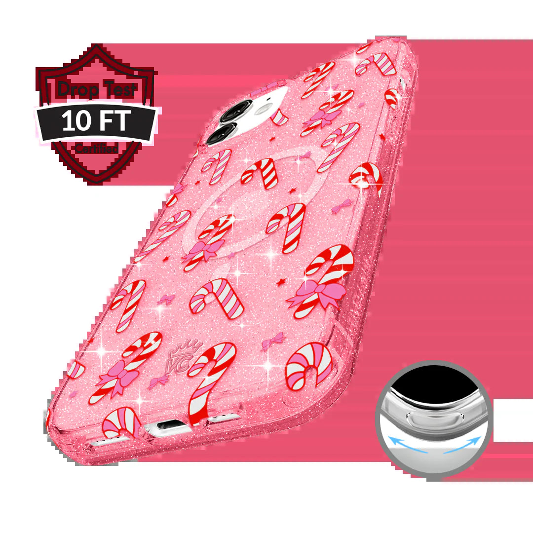 Pink Peppermint Princess Iphone Case