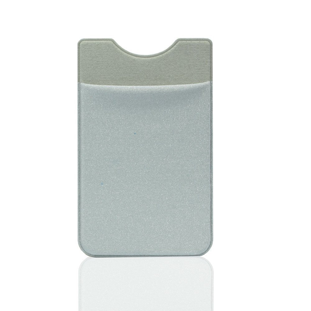 Universal Adhesive Phone Wallet– Stick-On Card Holder Pouch Case for Smartphone