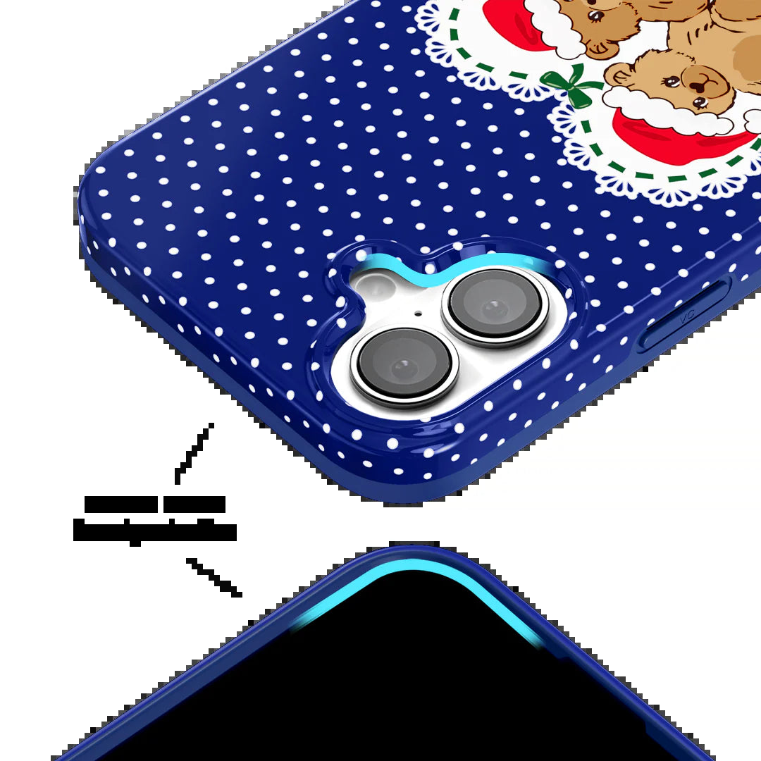 Winter Teddy Iphone Case