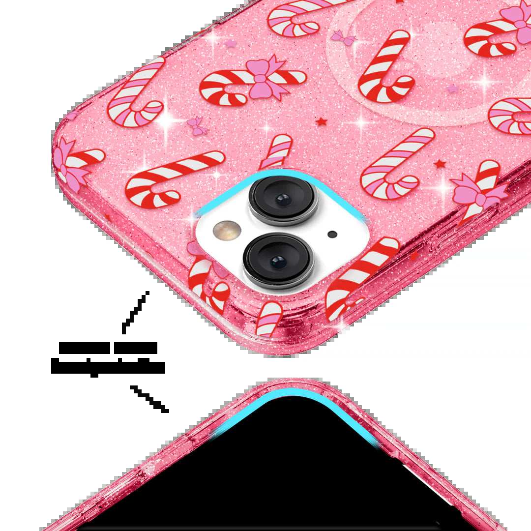 Pink Peppermint Princess Iphone Case