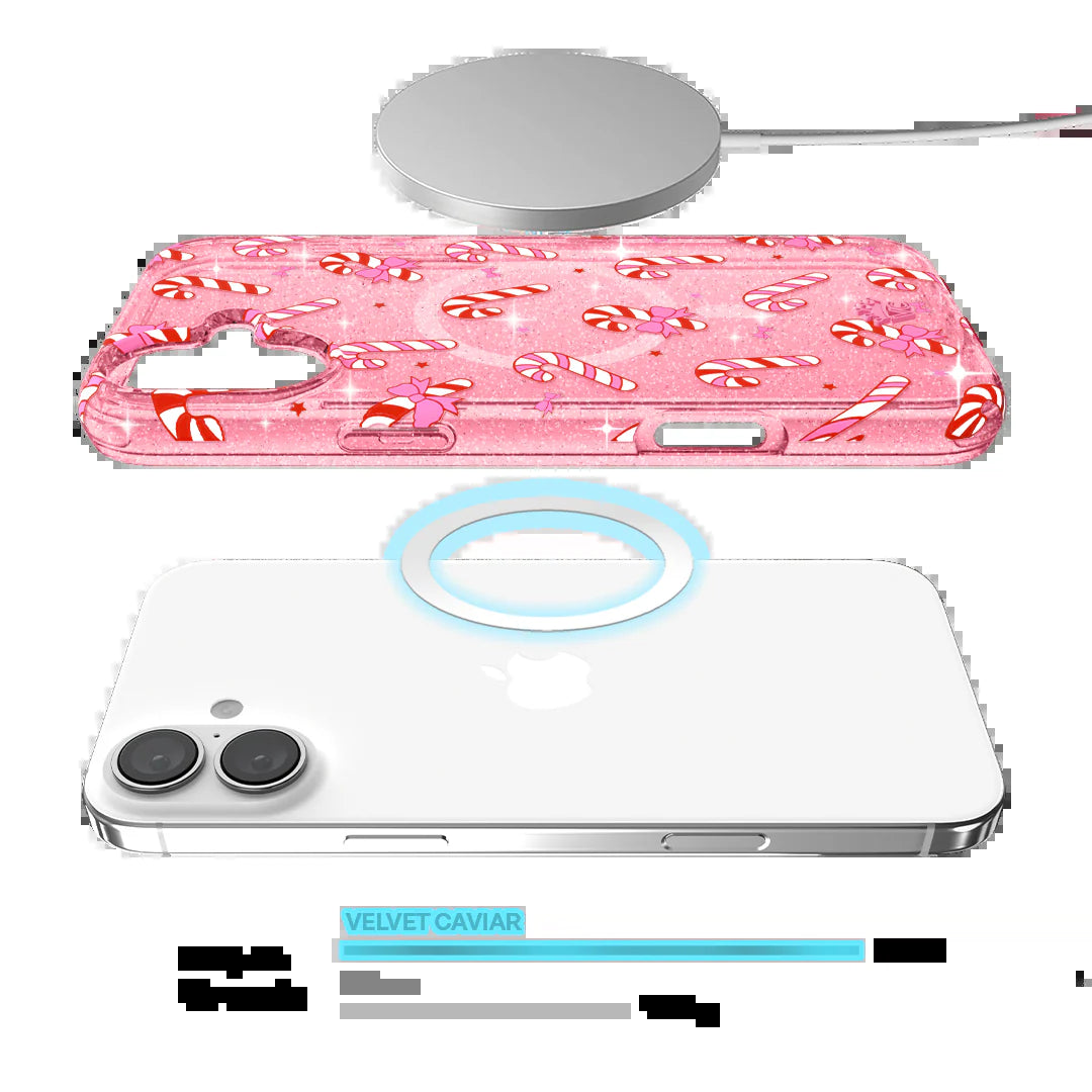 Pink Peppermint Princess Iphone Case