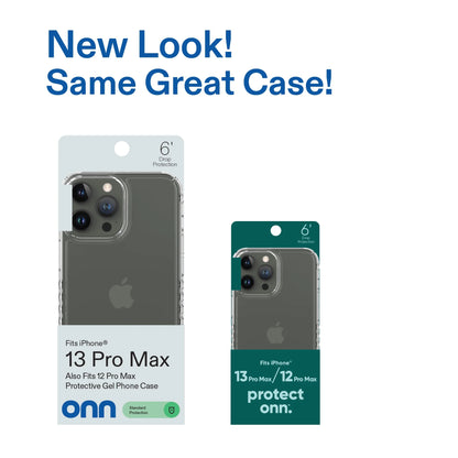 Protective Gel Phone Case for Iphone 13 Pro Max / Iphone 12 Pro Max - Clear