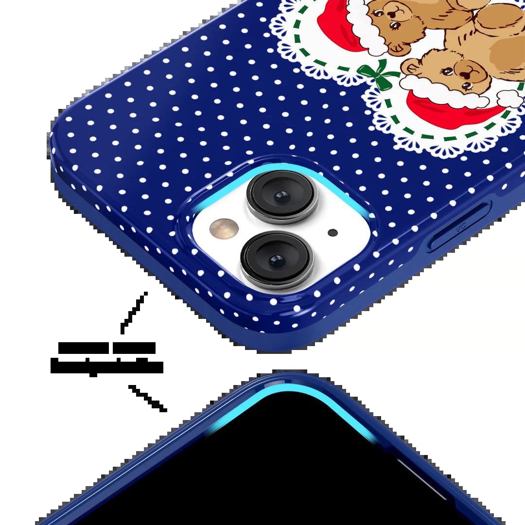 Winter Teddy Iphone Case