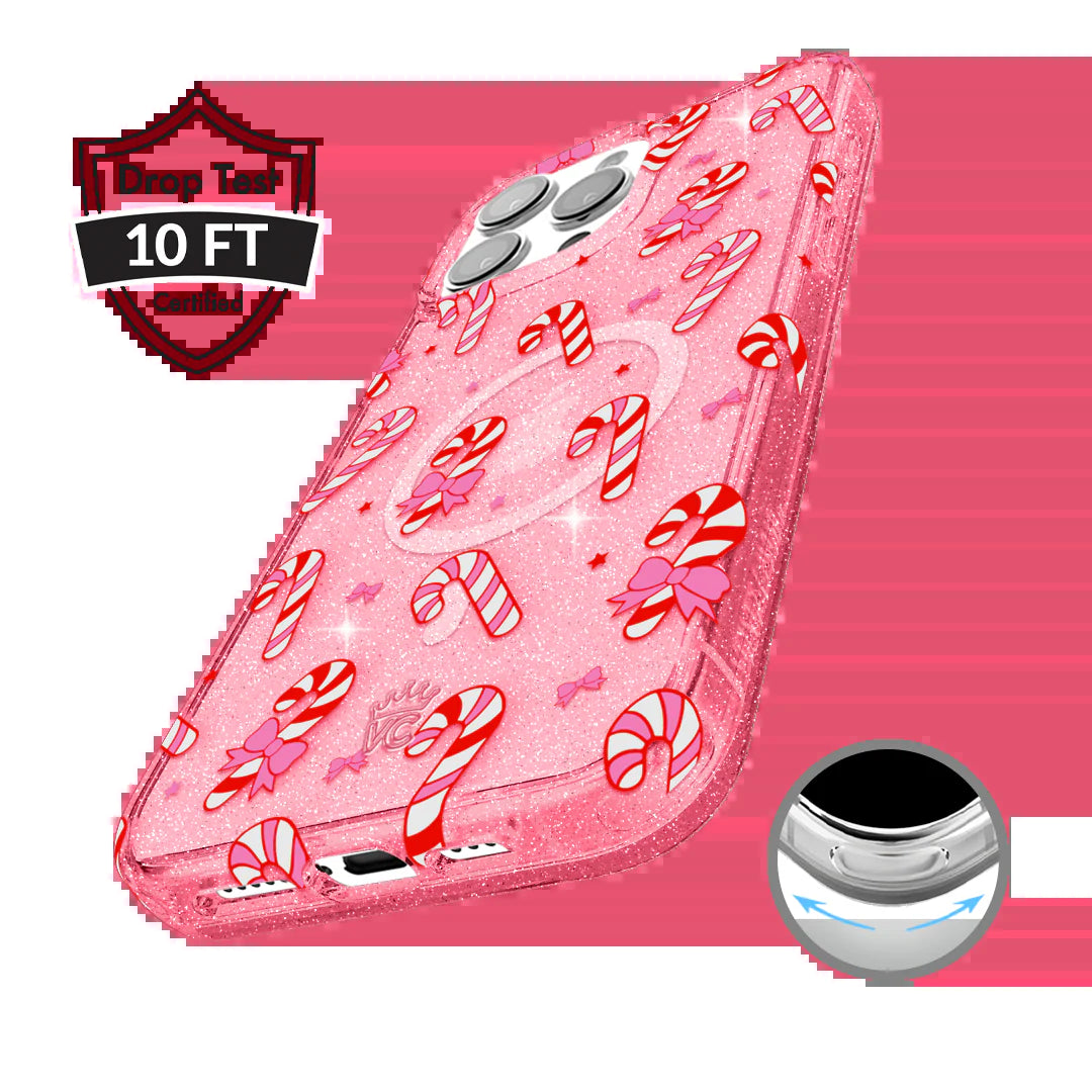 Pink Peppermint Princess Iphone Case