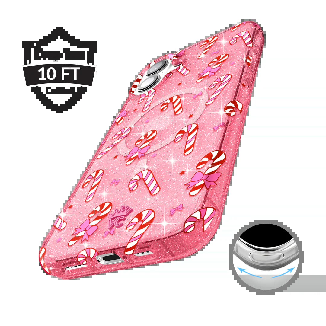 Pink Peppermint Princess Iphone Case