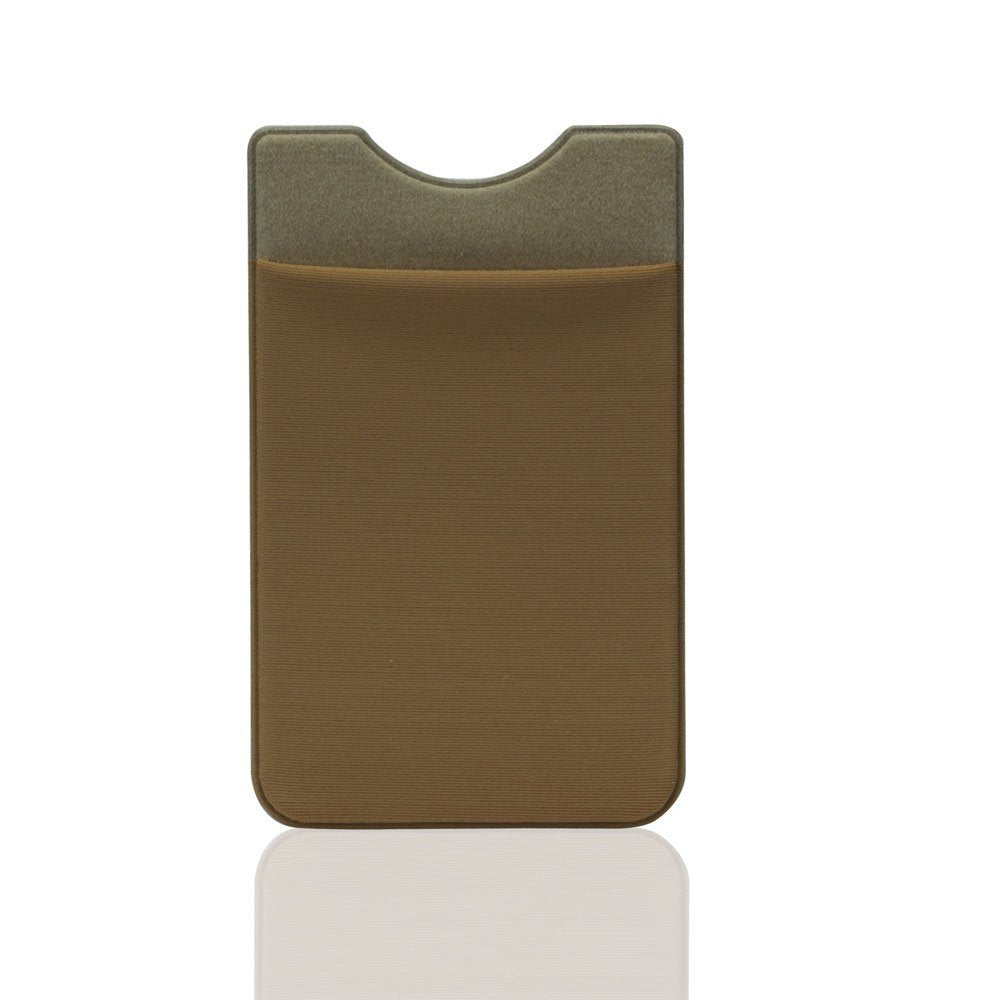 Universal Adhesive Phone Wallet– Stick-On Card Holder Pouch Case for Smartphone